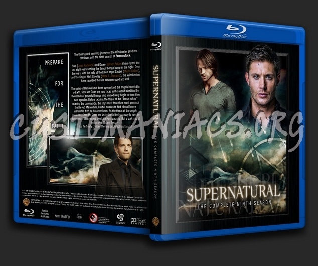 Supernatural - Season 9 blu-ray cover