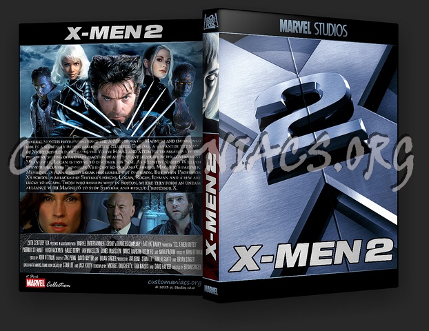 X-Men Collection - Marvel collection dvd cover