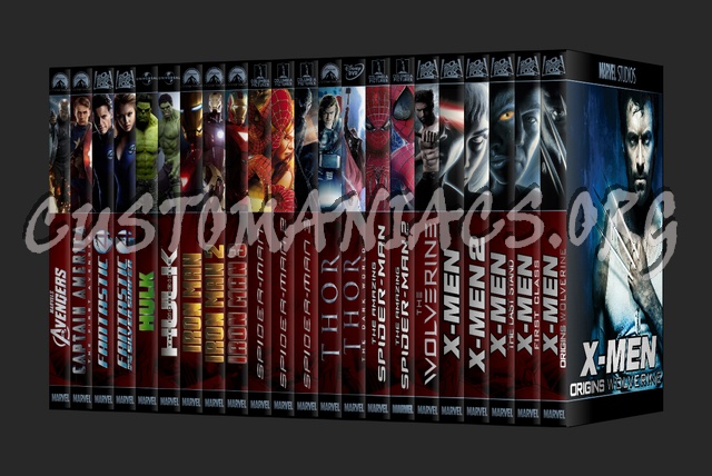 Marvel Collection dvd cover