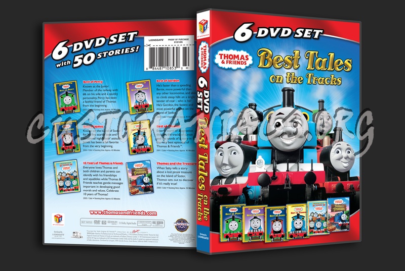 Thomas & Friends: Best Tales of the Tracks dvd cover