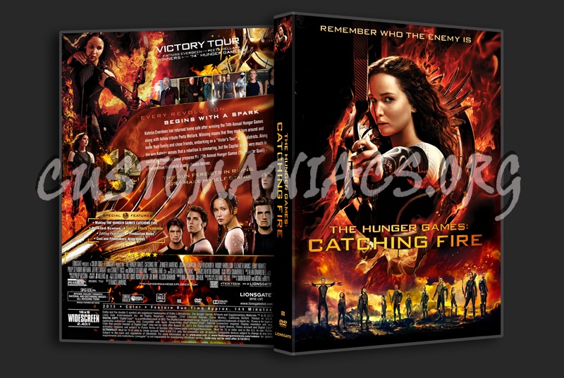 The Hunger Games Catching Fire dvd cover