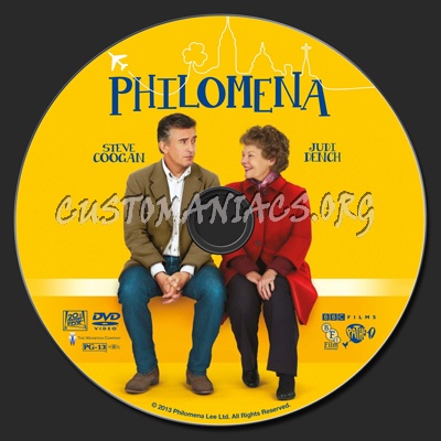 Philomena dvd label