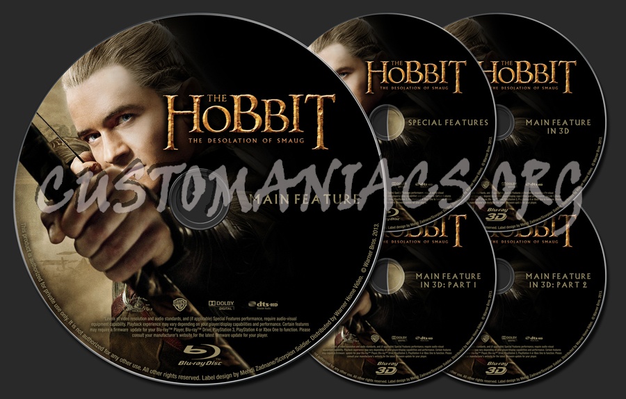  blu-ray label