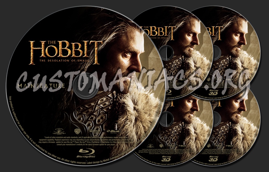  blu-ray label