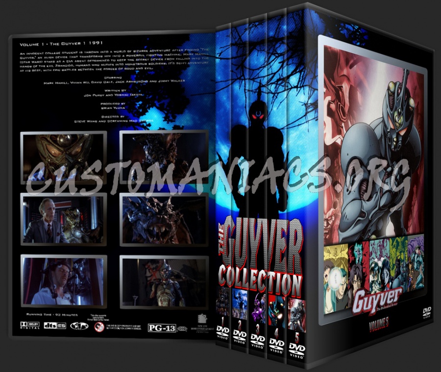 The Guyver Collection 1991-2006 dvd cover