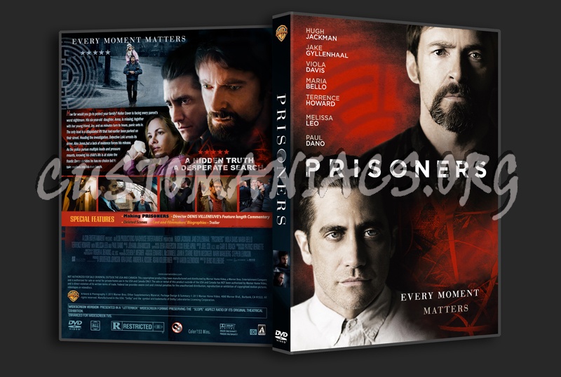 Prisoners dvd cover