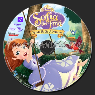 Sofia The First Ready To Be A Princess blu-ray label