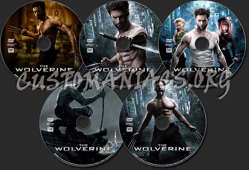 The Wolverine (2013) dvd label