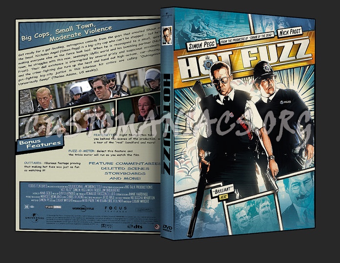 Hot Fuzz dvd cover