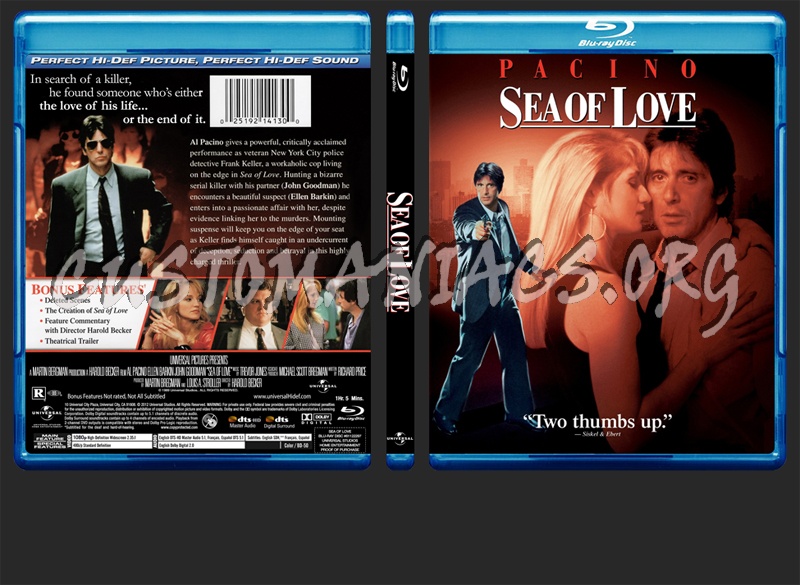 Sea of Love blu-ray cover