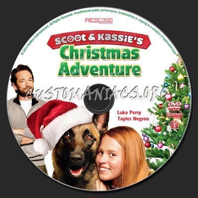 Scoot & Kassie's Christmas Adventure dvd label