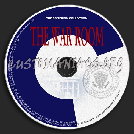 602 - The War Room dvd label
