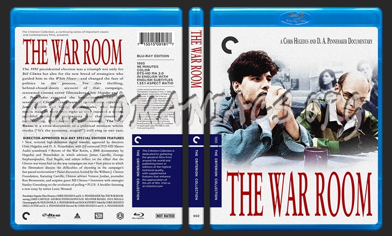 602 - The War Room blu-ray cover