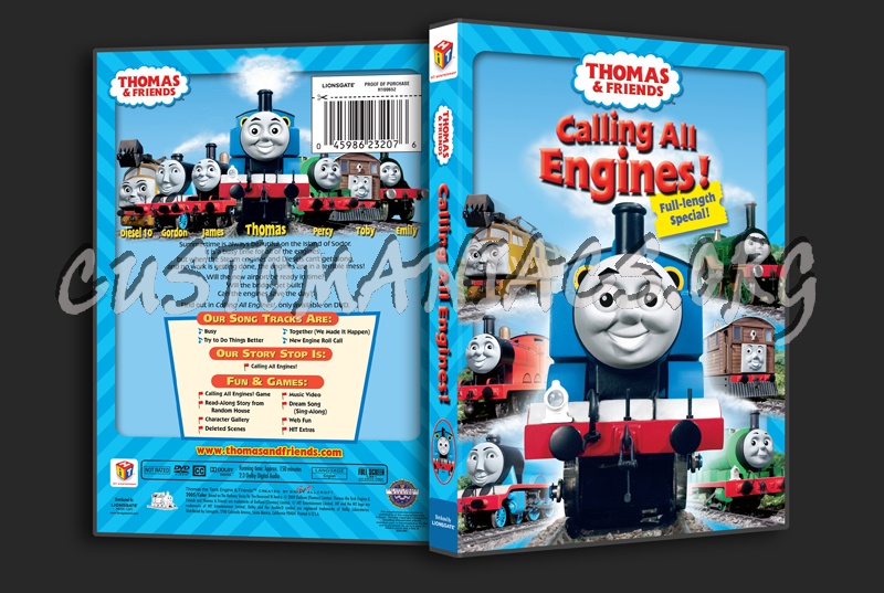 Thomas & Friends: Calling all Engines! dvd cover