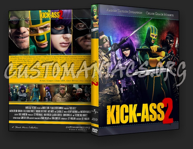 Kick-Ass 2 dvd cover