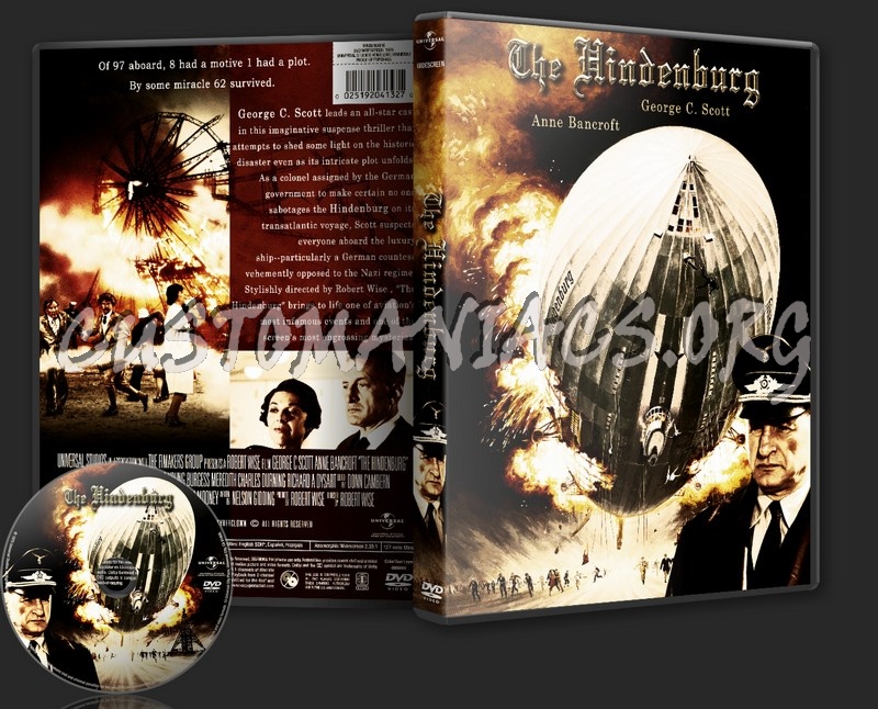 The Hindenberg dvd cover