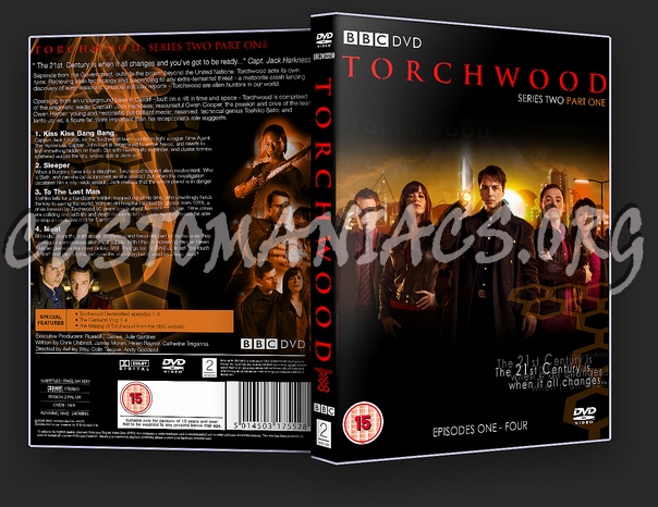 Torchwood Series 2 Part 1 dvd cover