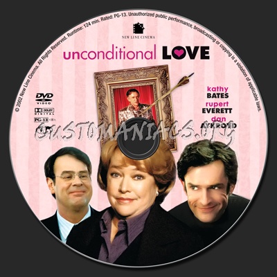Unconditional Love dvd label