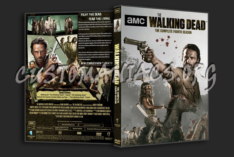 The Walking Dead s4 dvd cover