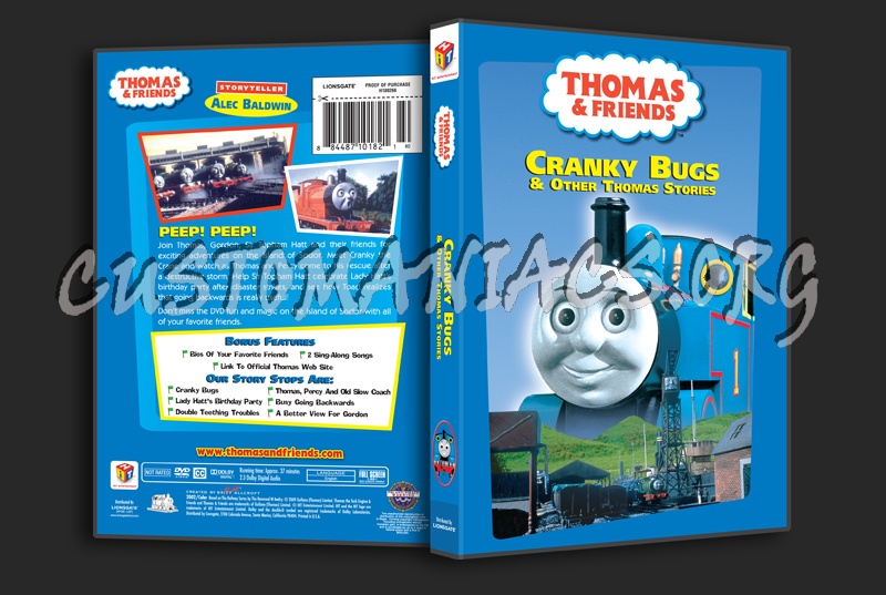 Thomas & Friends: Cranky Bugs & Other Thomas Stories dvd cover