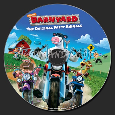 Barnyard dvd label