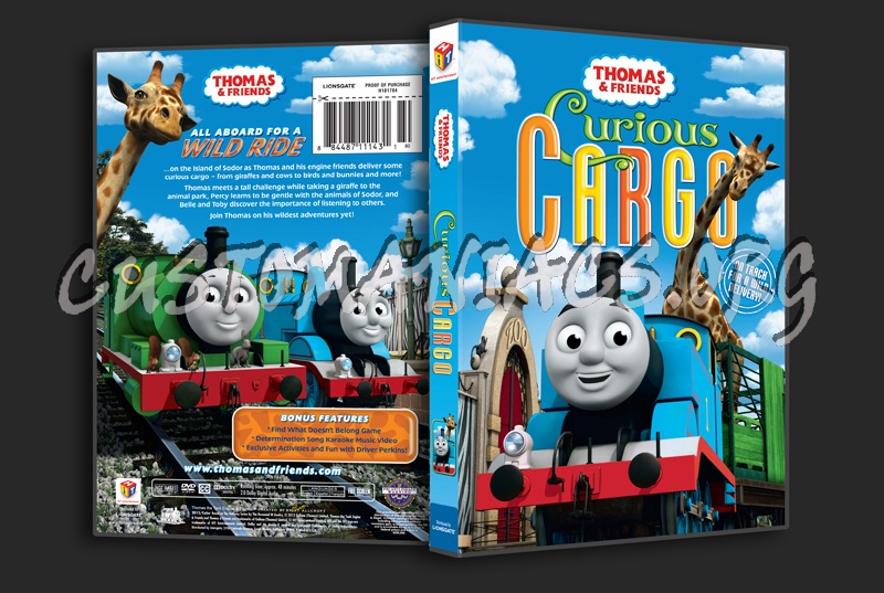 Thomas & Friends: Curious Cargo dvd cover