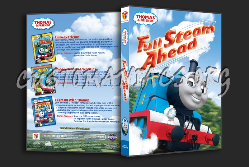 Thomas & Friends: Full Steam Ahead dvd cover