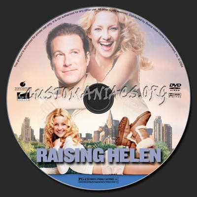 Raising Helen dvd label