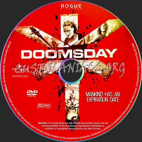 Doomsday dvd label