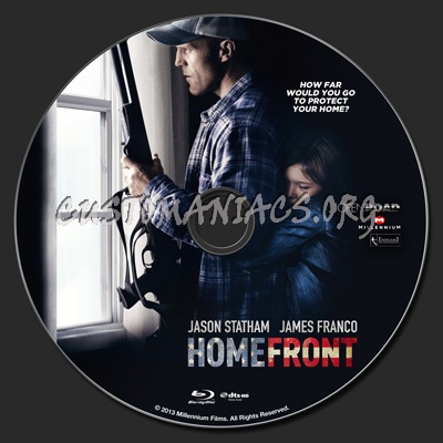 Homefront blu-ray label
