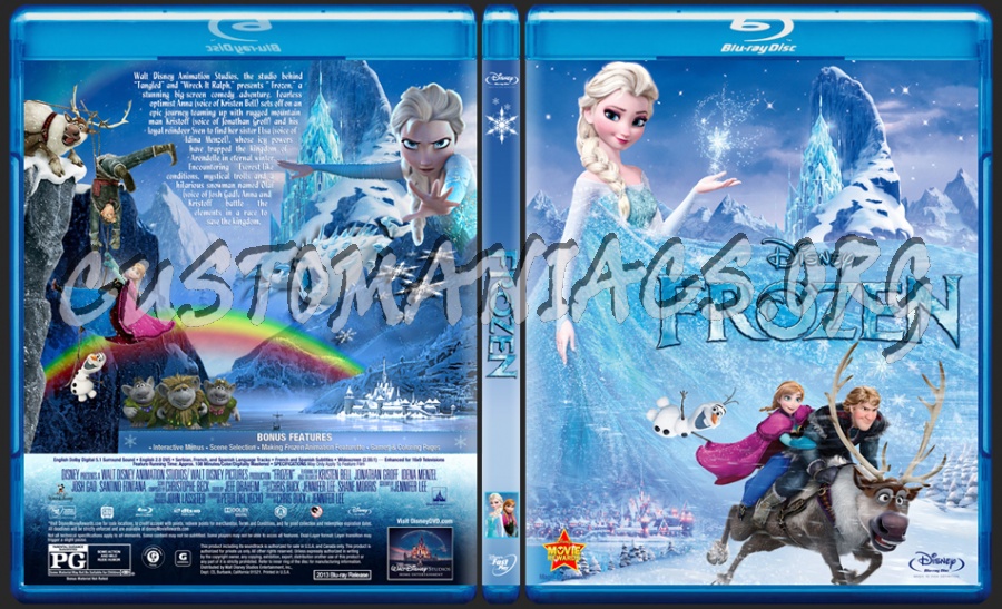 Frozen (2013) dvd cover