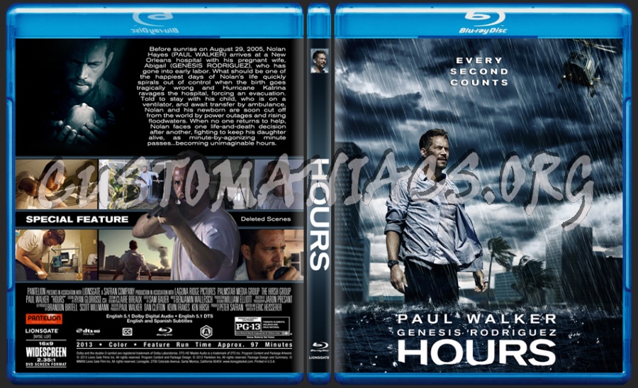 Hours dvd cover