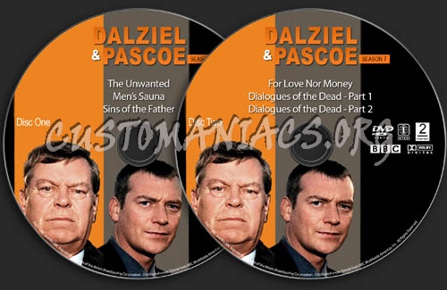 Dalziel & Pascoe - Season 7 dvd label