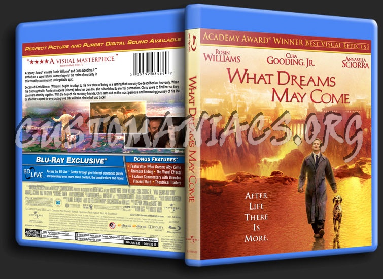 What Dreams May Come blu-ray cover