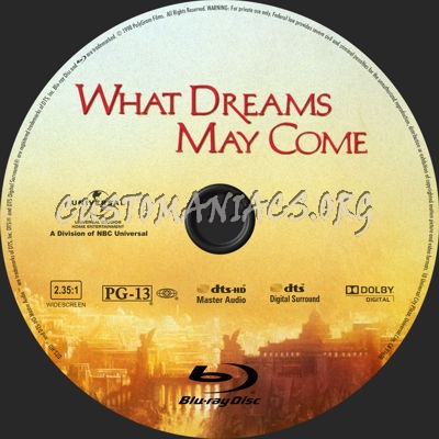 What Dreams May Come blu-ray label
