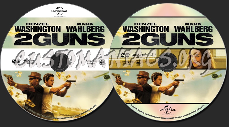 2 Guns dvd label