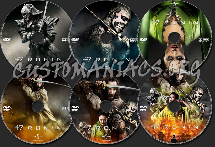 47 Ronin dvd label