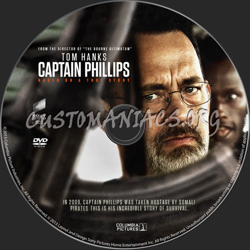 Captain Phillips dvd label