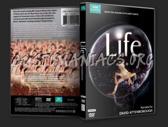 Life BBC Earth dvd cover