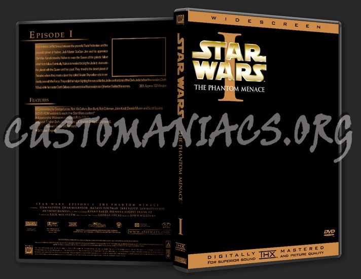 Star Wars Template dvd label