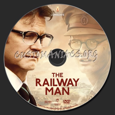 The Railway Man dvd label