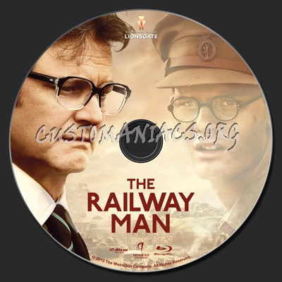 The Railway Man blu-ray label