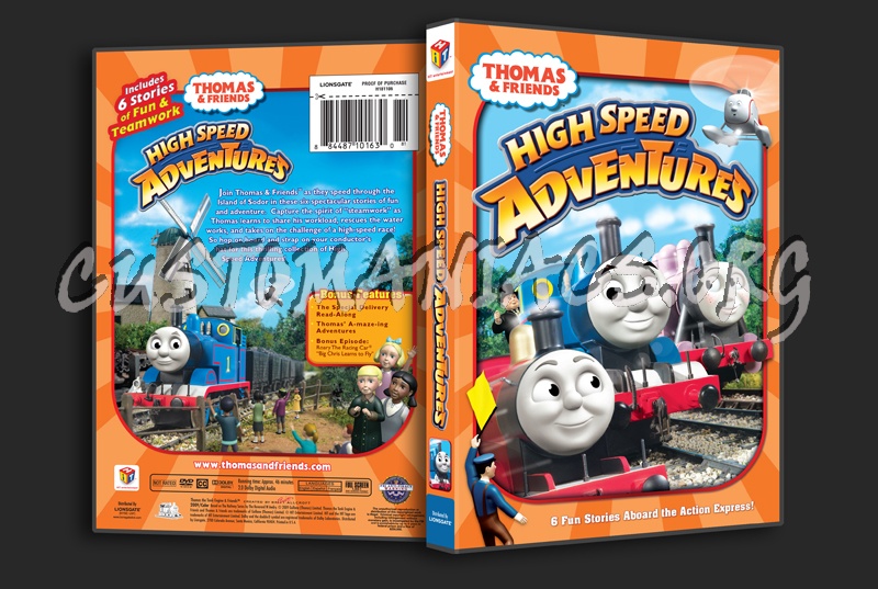 Thomas & Friends: High Speed Adventures dvd cover