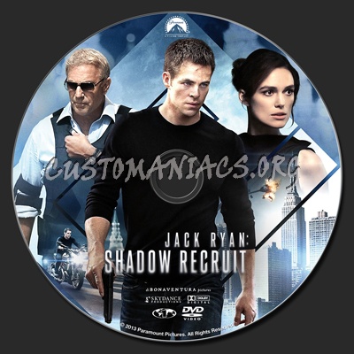 Jack Ryan: Shadow Recruit dvd label