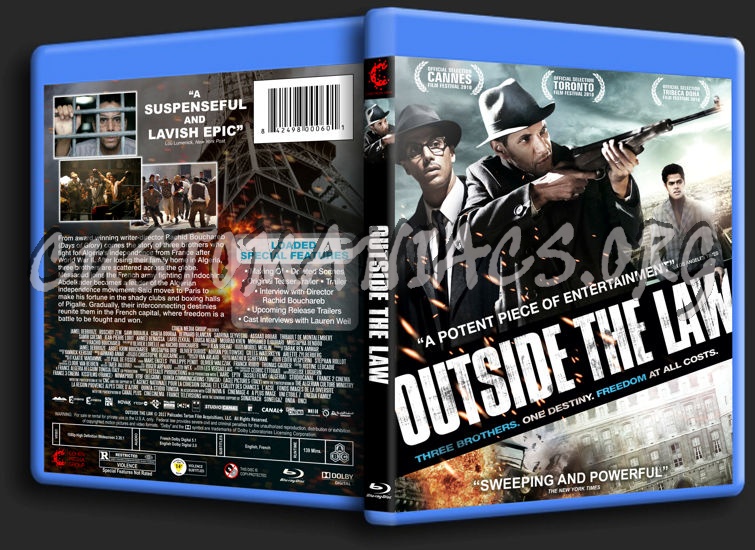 Outside the Law blu-ray cover