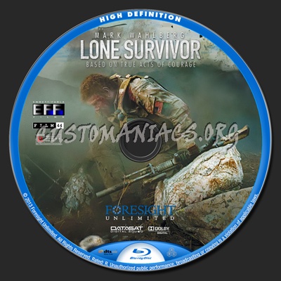 Lone Survivor blu-ray label