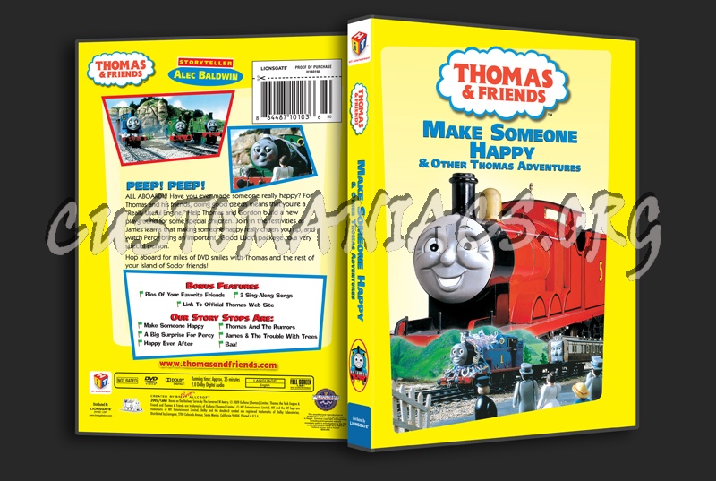 Thomas & Friends: Make Someone Happy dvd cover
