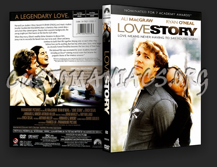 Love Story dvd cover