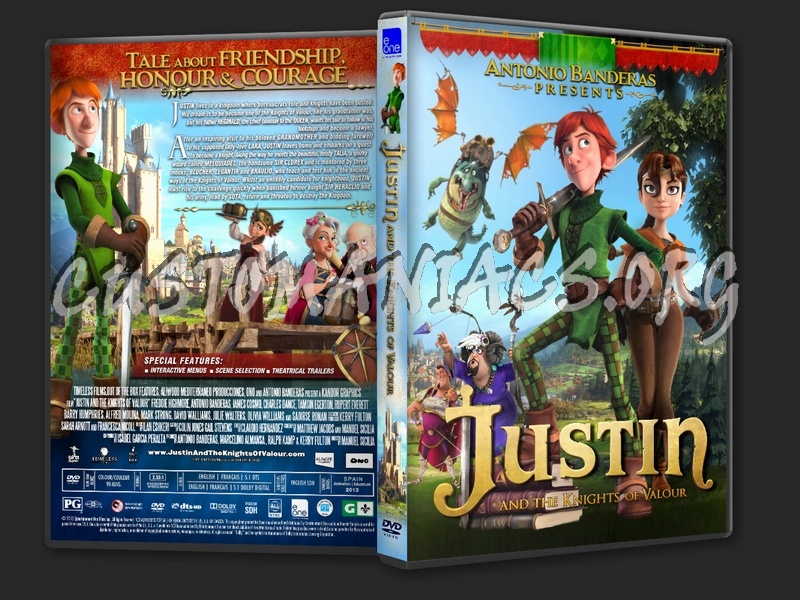 Justin and the Knights of Valour (2013) dvd cover