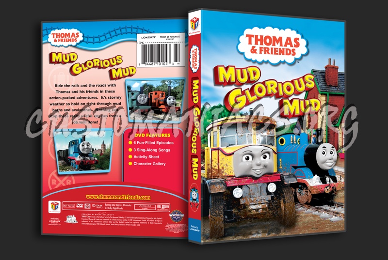 Thomas & Friends: Mud Glorious Mud dvd cover